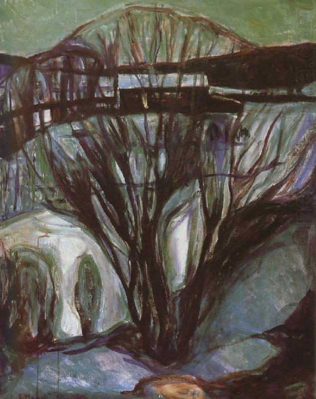 Edvard Munch Winter china oil painting image